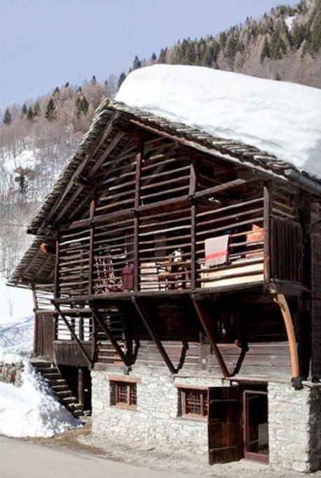 Chalet Walser Ai Piedi Del Monte Rosa Apartman Alagna Valsesia Kültér fotó