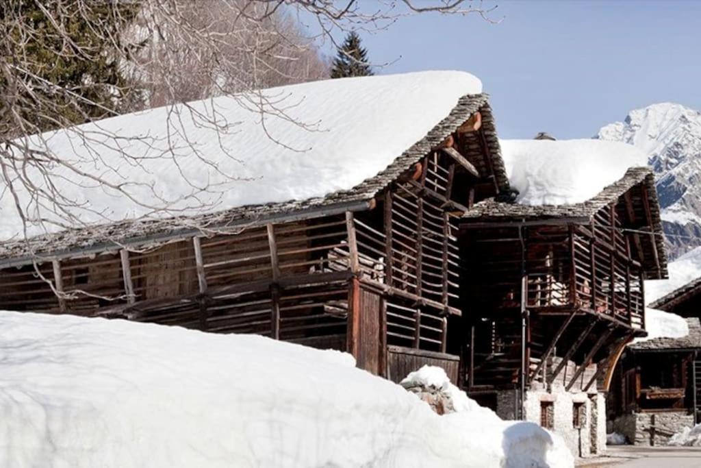 Chalet Walser Ai Piedi Del Monte Rosa Apartman Alagna Valsesia Kültér fotó